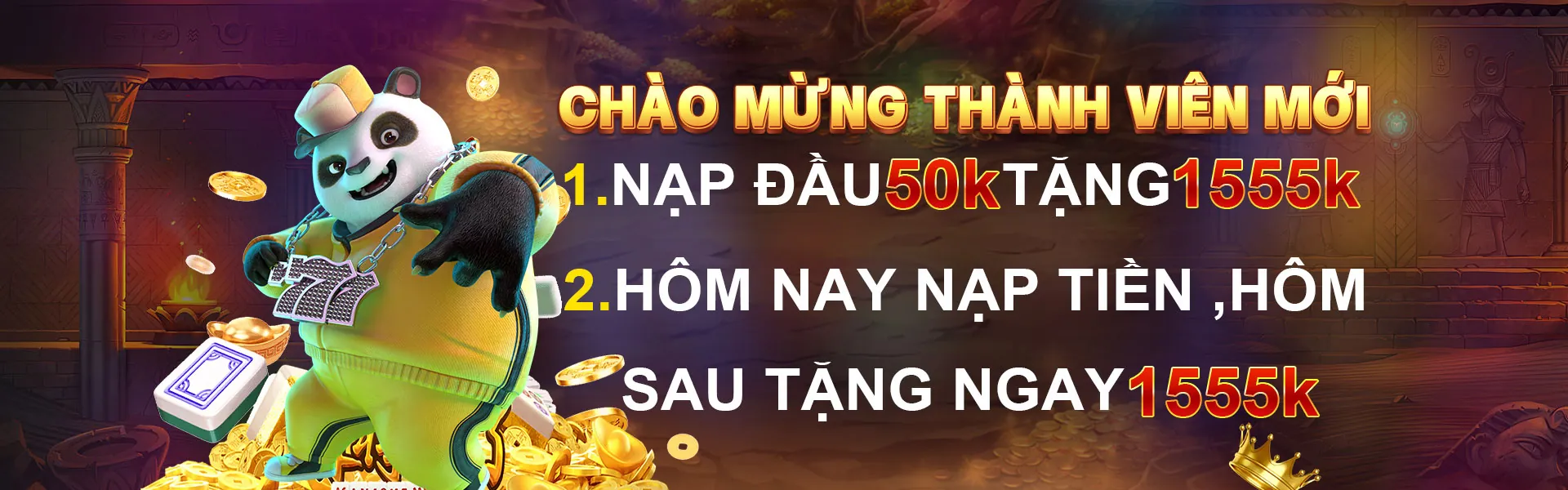 Banner khuyến mãi sòng bạc trực tuyến vip 88
